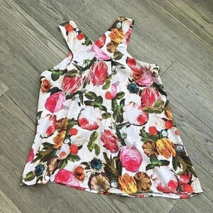 FOURTEENTH Place | Nordstrom floral rose flowy  tank top